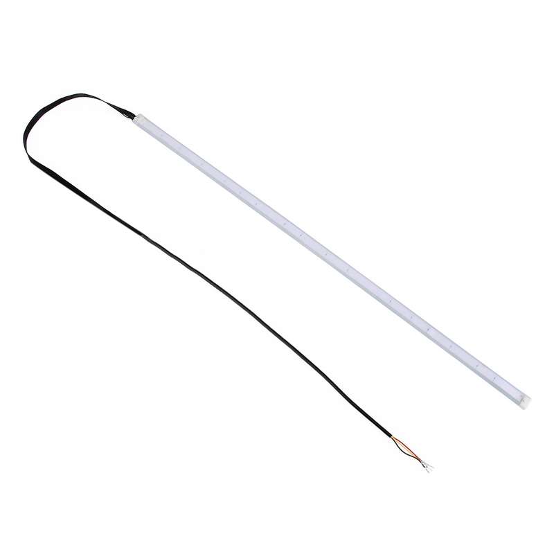 2 PCS 60cm DC12V 7.5W Ultra-thin Waterproof Car Auto Double Colors Turn Lights / Running Lights SMD-