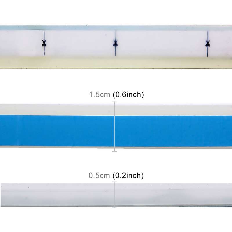 2 PCS 60cm DC12V 7.5W Ultra-thin Waterproof Car Auto Double Colors Turn Lights / Running Lights SMD-