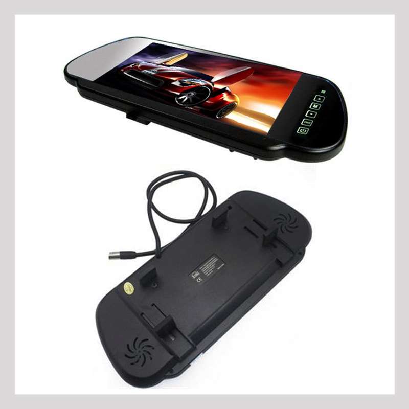 7 inch 480*234 Rear View TFT-LCD Color Car Monitor with Bluetooth MP5 Player, Support Reverse Automa