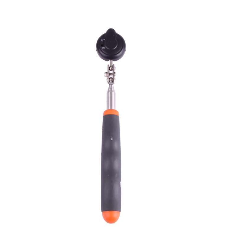 Retractable Vehicle Car Chassis Telescoping Inspection Mirror with 1 PCS 3mm LED Light, Mirror Diame