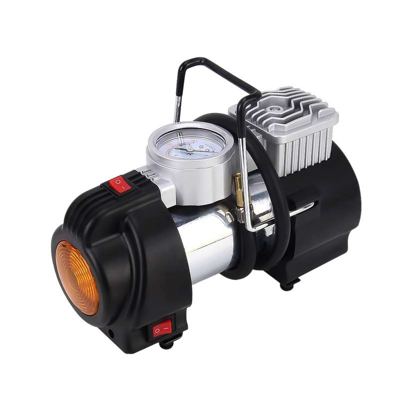 Portable 4X4 Heavy Duty Air Compressor 12V 150PSI 35LPM Pump Tire Inflatable Pump Car Tool with Work