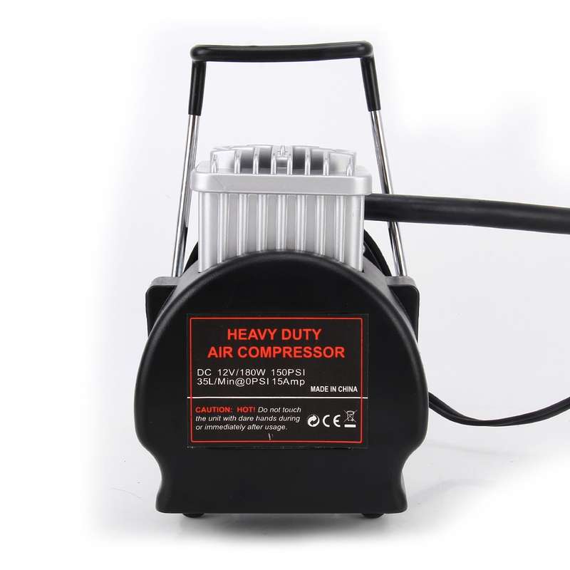 Portable 4X4 Heavy Duty Air Compressor 12V 150PSI 35LPM Pump Tire Inflatable Pump Car Tool with Work