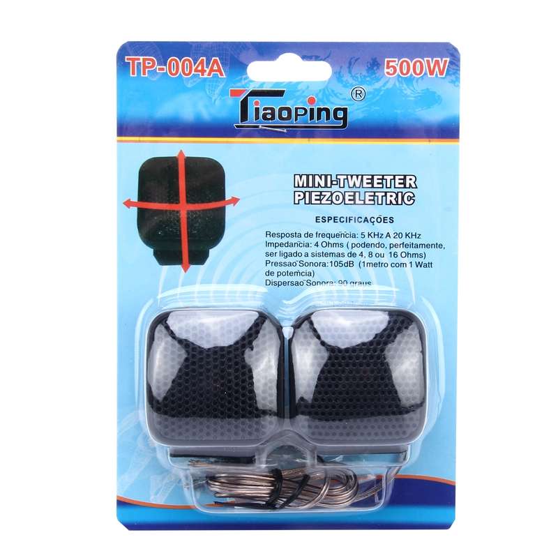 2 PCS 5KHZ-20KHZ Mini Piezo Electric Tweeters for Cars