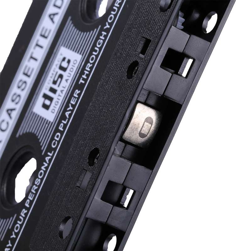 3.5mm Jack Plug CD Car Cassette Stereo Adapter Tape Converter AUX Cable CD Player for iPod / MP3 / M