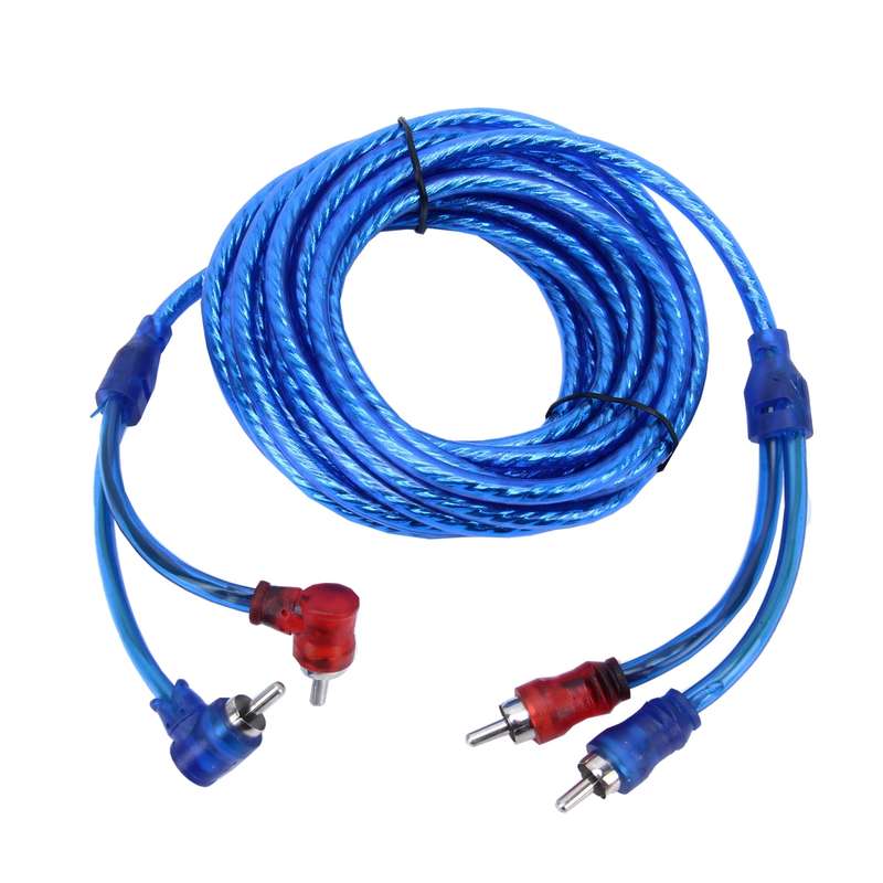 YH-128 1200W Car Amplifier Audio Power Cable Subwoofer Wiring Installation Kit with High Performance