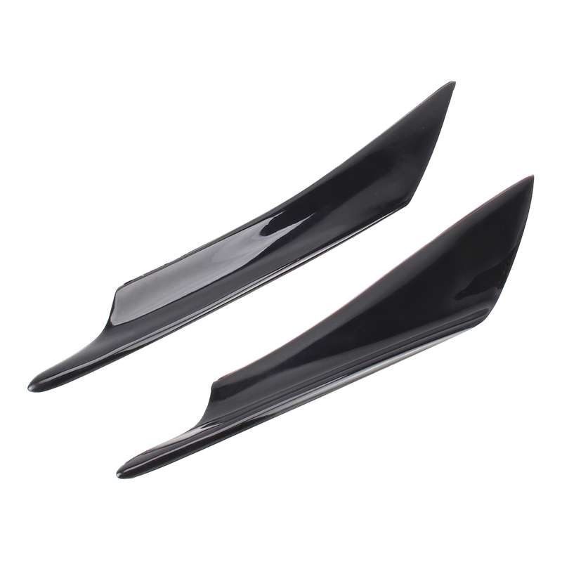 4 PCS Car-Styling Flank Decorative Sticker(Black Carbon Fiber)