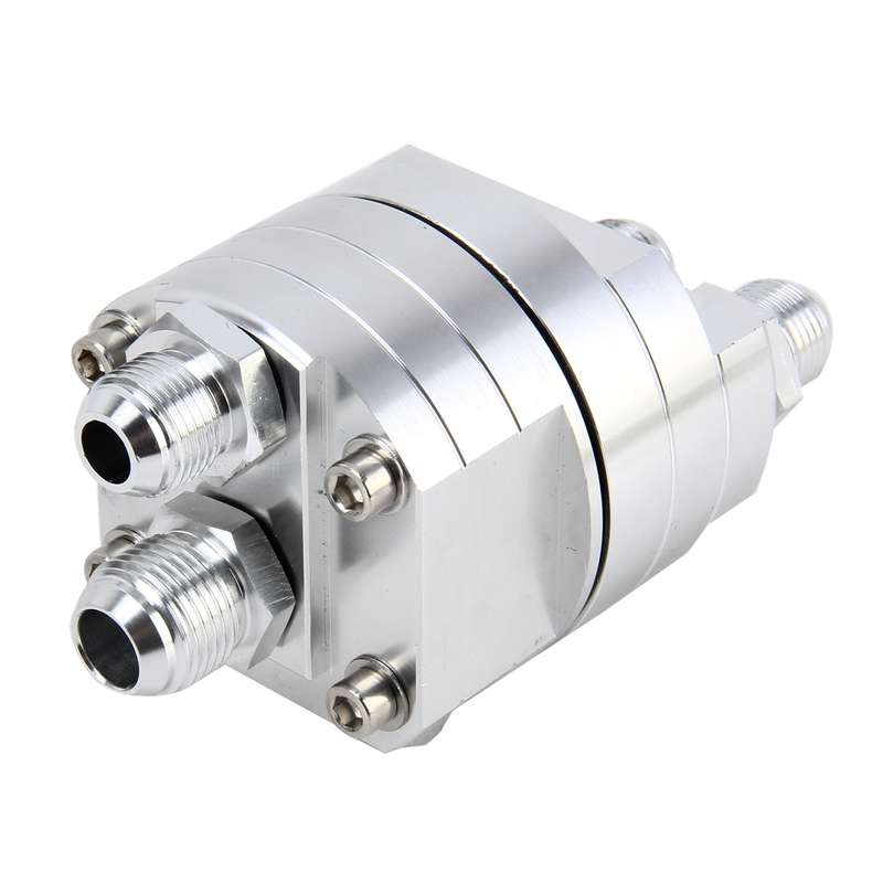 Car Universal Aluminum AN8 Split Cake Oil Handle Oil Filter Sandwich Adapter For Oil Cooler Plate Ki
