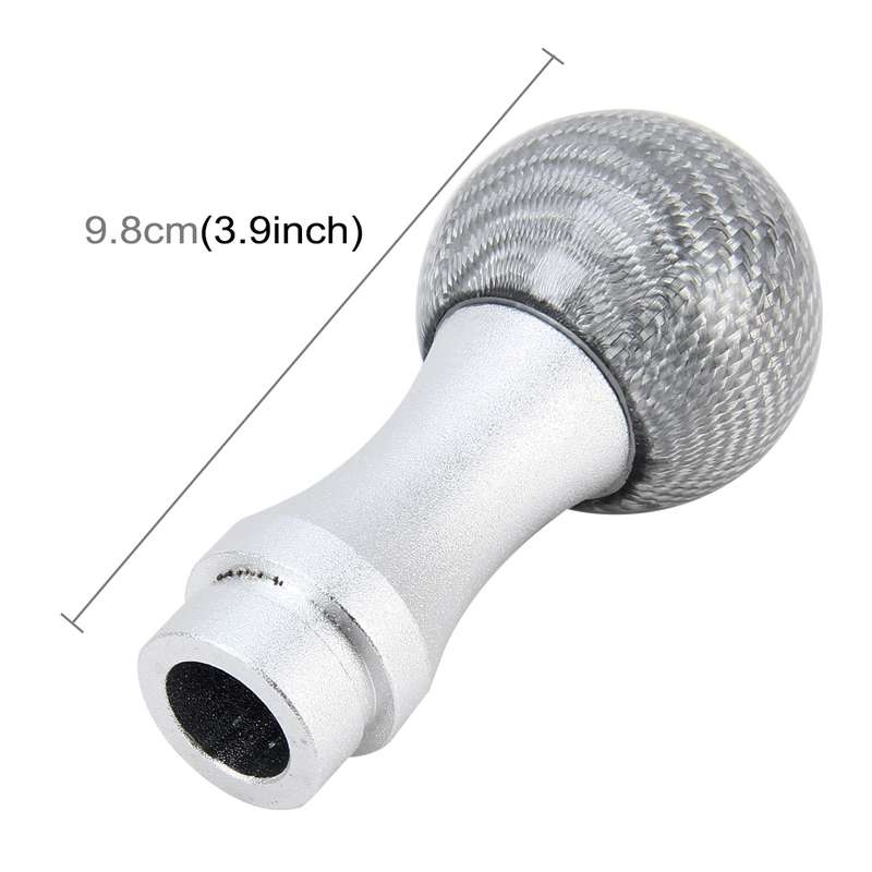 Universal Car Gear Shift Knob Modified Car Gear Shift Knob Auto Transmission Shift Lever Knob Carbon