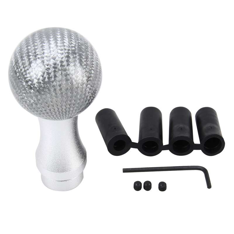 Universal Car Gear Shift Knob Modified Car Gear Shift Knob Auto Transmission Shift Lever Knob Carbon