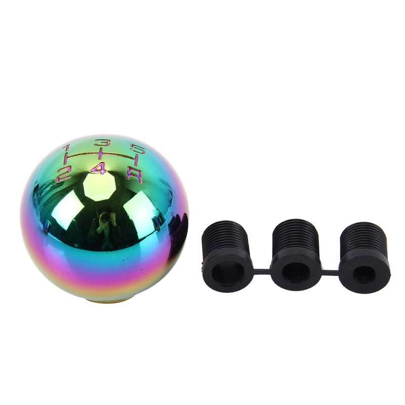 Universal Ball Shape Car Gear Shift Knob Modified Car Gear Shift Knob 5 Speed Manual Auto Transmissi