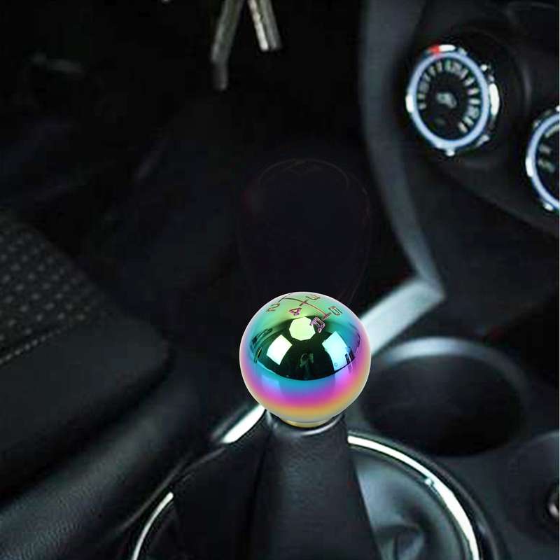 Universal Ball Shape Car Gear Shift Knob Modified Car Gear Shift Knob 5 Speed Manual Auto Transmissi