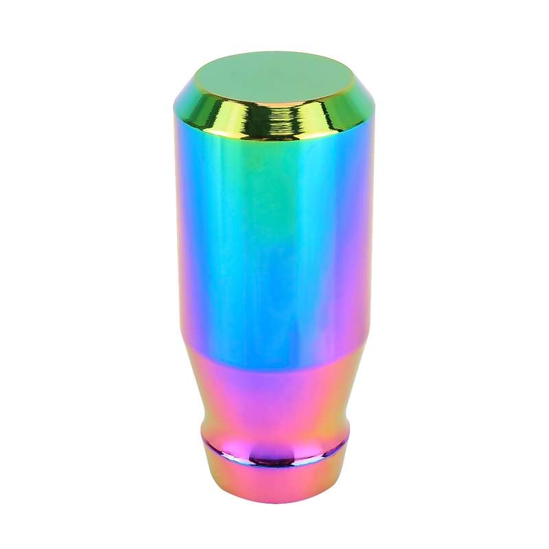 Universal Car Modified Gear Shift Knob Solid Color Smooth Auto Transmission Shift Lever Knob with Th