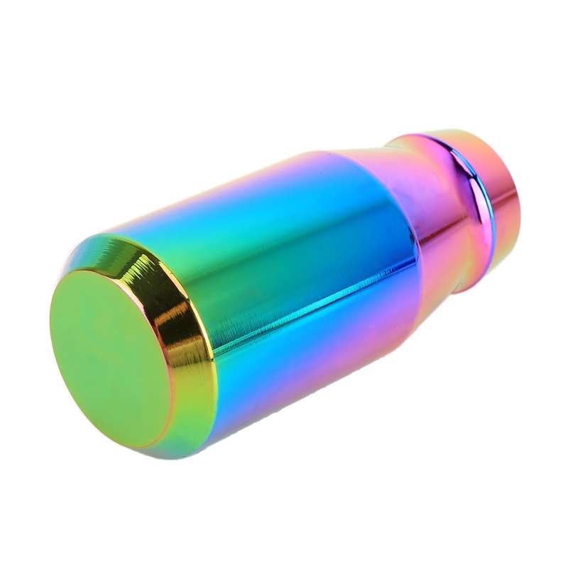 Universal Car Modified Gear Shift Knob Solid Color Smooth Auto Transmission Shift Lever Knob with Th