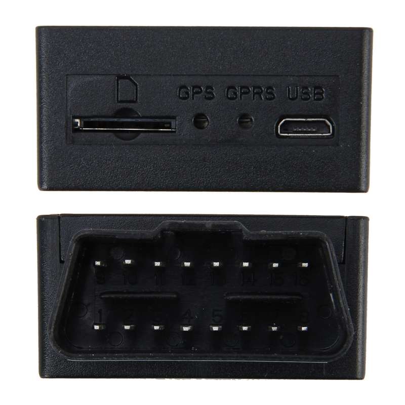 OBD GPS Vehicle Positioning Device(GPS+2G GSM+SMS / GPRS) Quad-band System Supports Electronic Fence