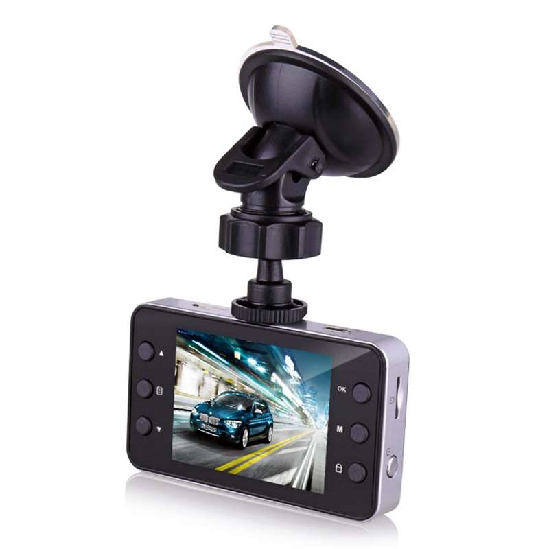 K6000 2.3 inch 90 Degrees Wide Angle Full HD 720P Video Car DVR, Support TF Card (32GB Max) / Motion