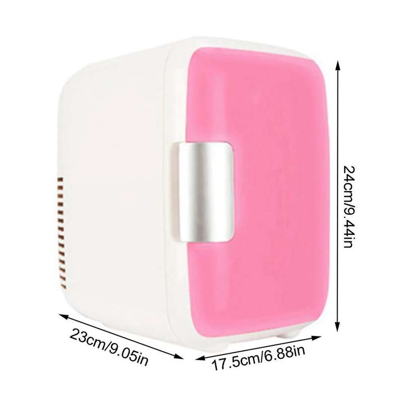 Vehicle Auto Portable Mini Cooler and Warmer 4L Refrigerator for Car, Voltage: DC 12V(White)