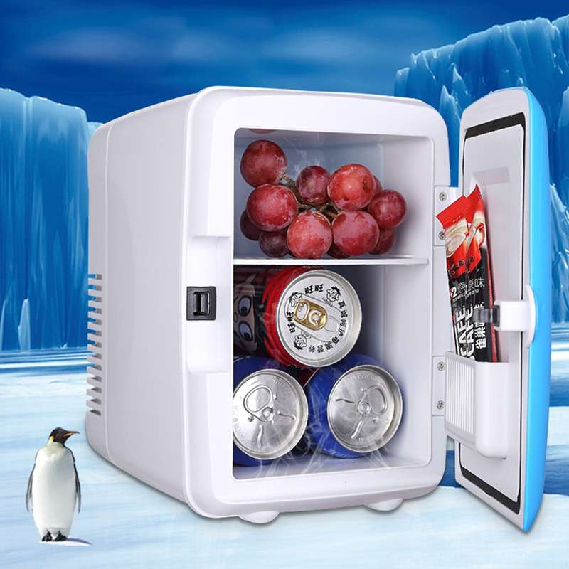 Vehicle Auto Portable Mini Cooler and Warmer 4L Refrigerator for Car, Voltage: DC 12V(White)