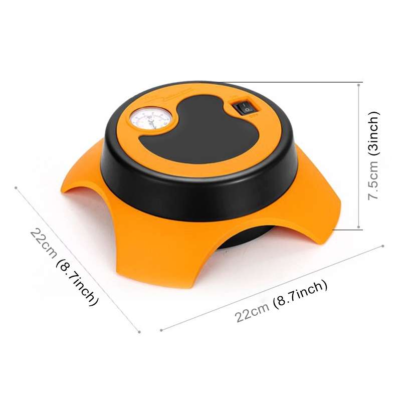 DC12V 120W 10A 50PSI 28 Cylinder Portable Tire Inflator Car Electric Air Compressor Car Tire Pump In