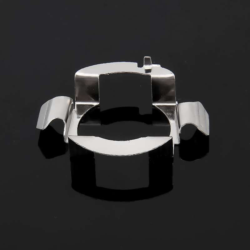 TK-123 1 Pair H7 LED Headlight Bulb Base Retainer Holder Adapter, For Audi: A3, A4L, A6L; Buick: Reg