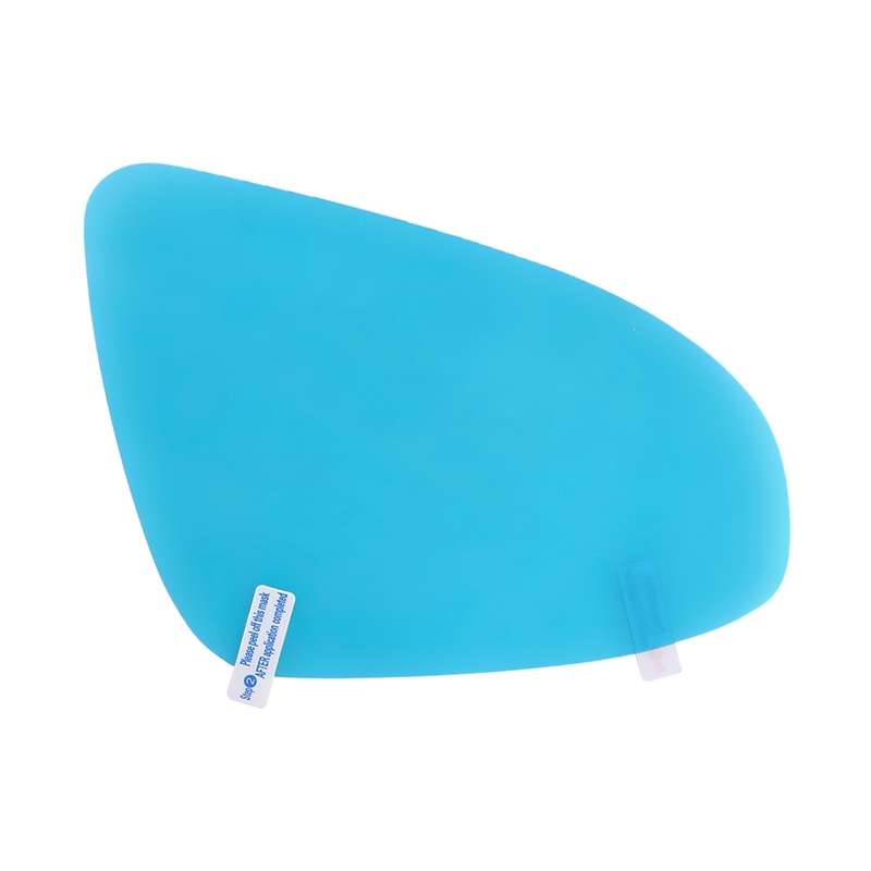 Car Round PET Rearview Mirror Protective Window Clear Anti-fog Waterproof Rain Shield Film for Toyot