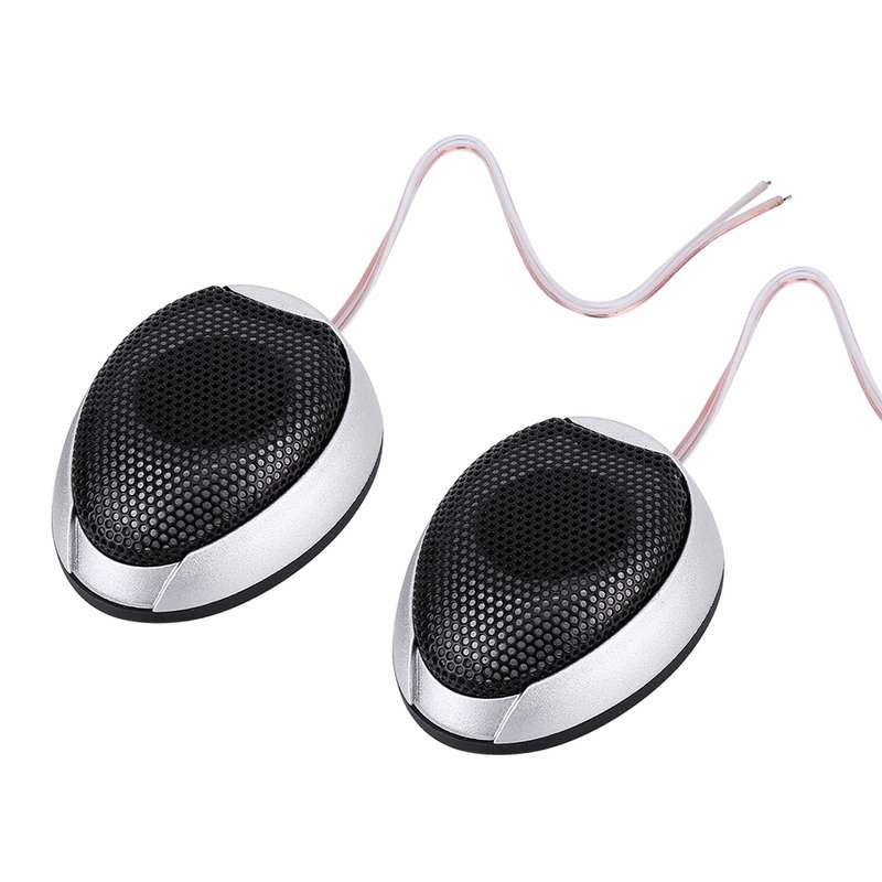 2 PCS CQS-106 1000W 98dB Car Dome Tweeter Audio Loudspeaker Treble Speaker