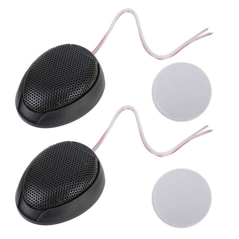 2 PCS TW-106 1000W 98dB Car Dome Tweeter Audio Loudspeaker Treble Speaker