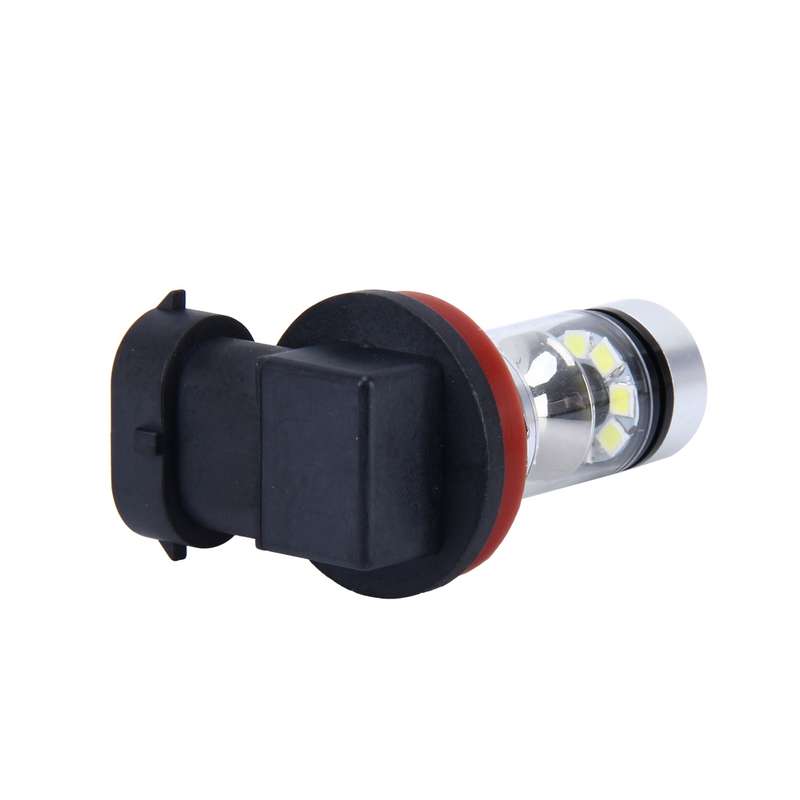 2 PCS H8/H11 10W 500LM 6000K 20SMD-2835 LEDs Car Fog Lights, DC 12V(White Light)