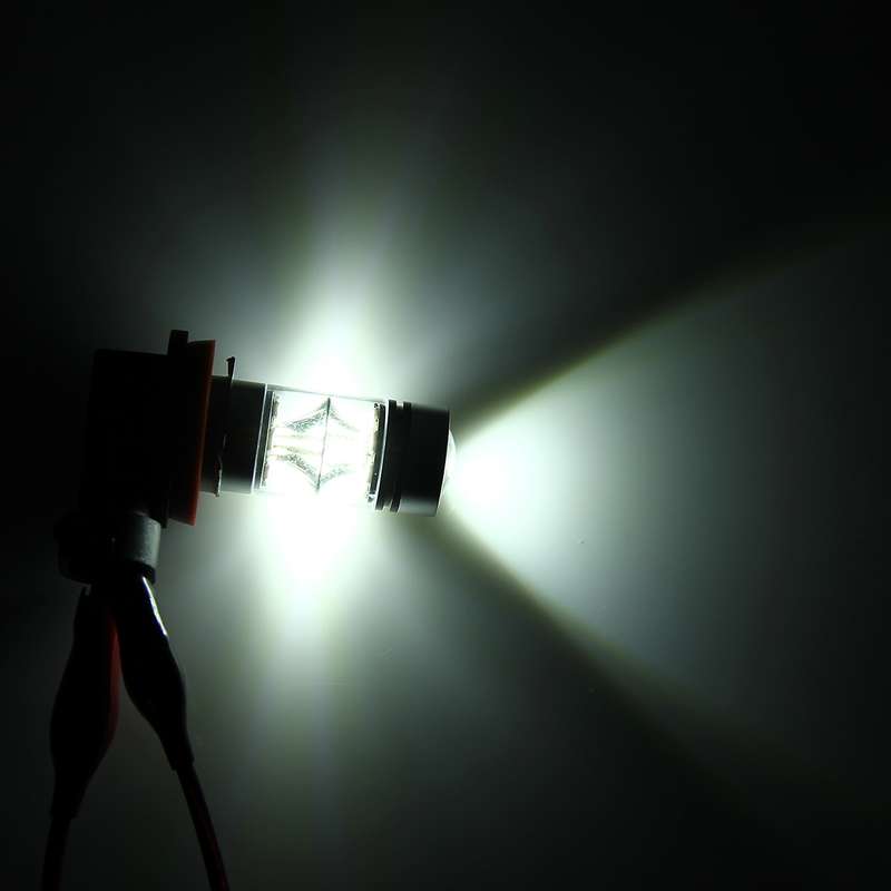 2 PCS H8/H11 10W 500LM 6000K 20SMD-2835 LEDs Car Fog Lights, DC 12V(White Light)