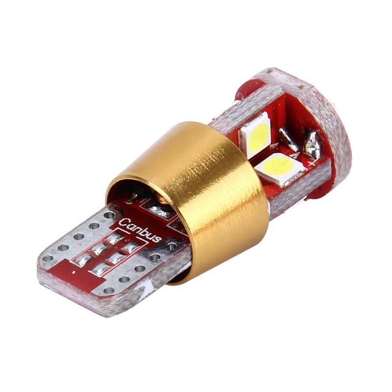2 PCS T10 3W Constant Current Car Clearance Light with 12 SMD-3030 Lamps, DC 9-18V(Ice Blue Light)