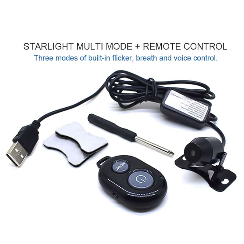 Roof Ceiling Atmosphere Decoration Red Light Star Night Lights Meteor Lamp Projector with Remote Con