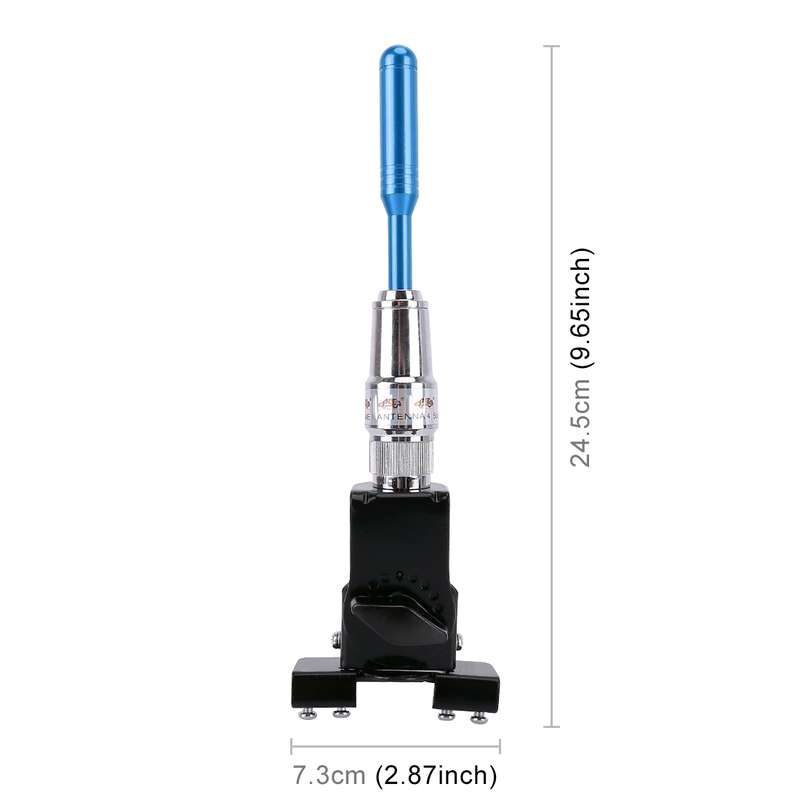 PS-401 Modified Car Antenna Aerial, Size: 24.5cm x 7.3cm (Black)