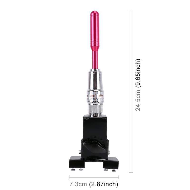 PS-401 Modified Car Antenna Aerial, Size: 24.5cm x 7.3cm (Black)