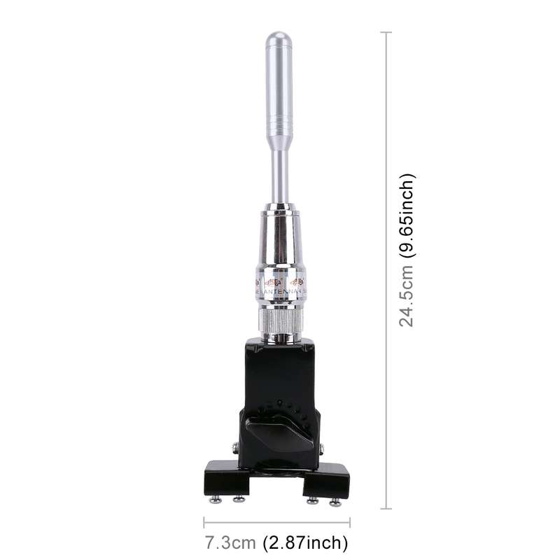 PS-401 Modified Car Antenna Aerial, Size: 24.5cm x 7.3cm (Black)
