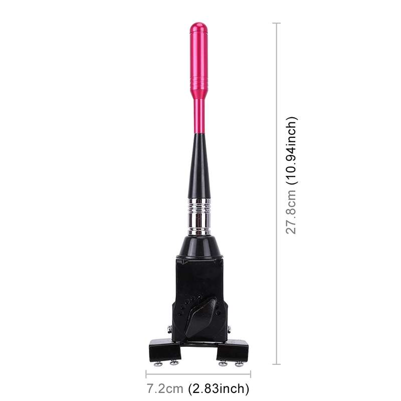 PS-404 Modified Car Antenna Aerial, Size: 27.8cm x 7.2cm (Black)