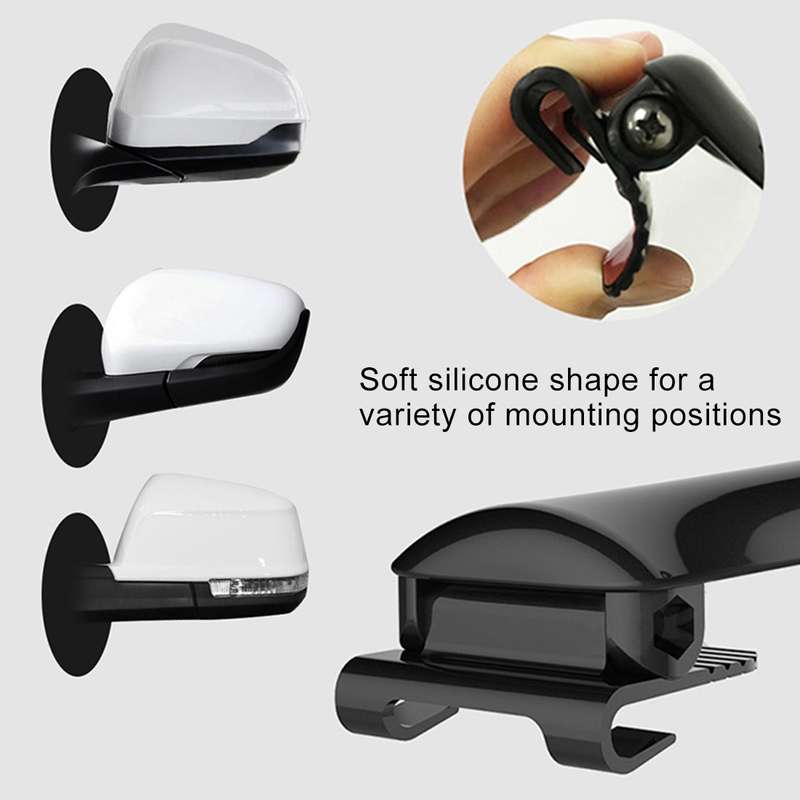 3R-094 Auxiliary Rear View Mirror Car Adjustable Blind Spot Mirror Wide Angle Auxiliary Rear View Si