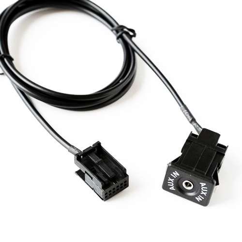 AUX Interface + Wiring Hardness for Ford Fiesta / Focus / Mondeo / PUMA / MK2 / MK3 / S-MAX, Cable