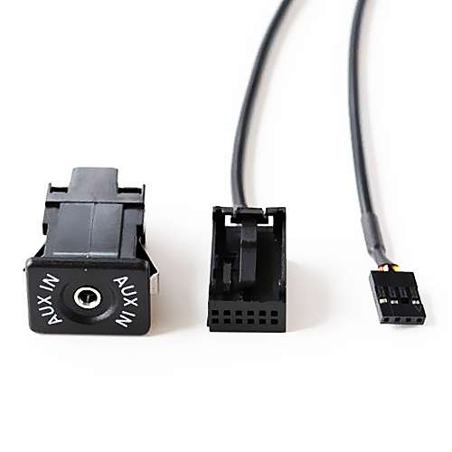 AUX Interface + Wiring Hardness for Ford Fiesta / Focus / Mondeo / PUMA / MK2 / MK3 / S-MAX, Cable