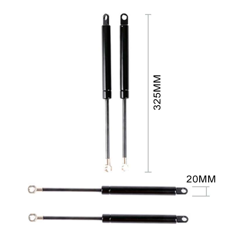 2 PCS Hood Lift Supports Struts Shocks Springs Dampers Gas Charged Props 51231906286 / 11811906286 f