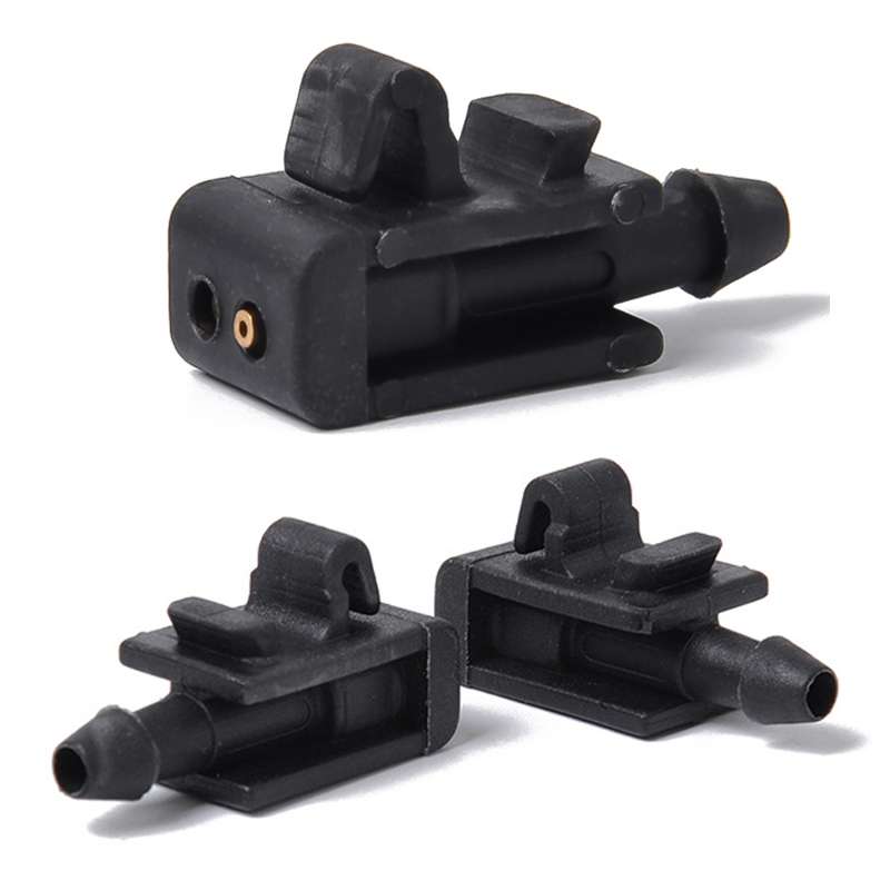 2 PCS Windshield Washer Wiper Jet Water Spray Nozzle Buckle 8200082347 for 2005-2007 Renault Megana