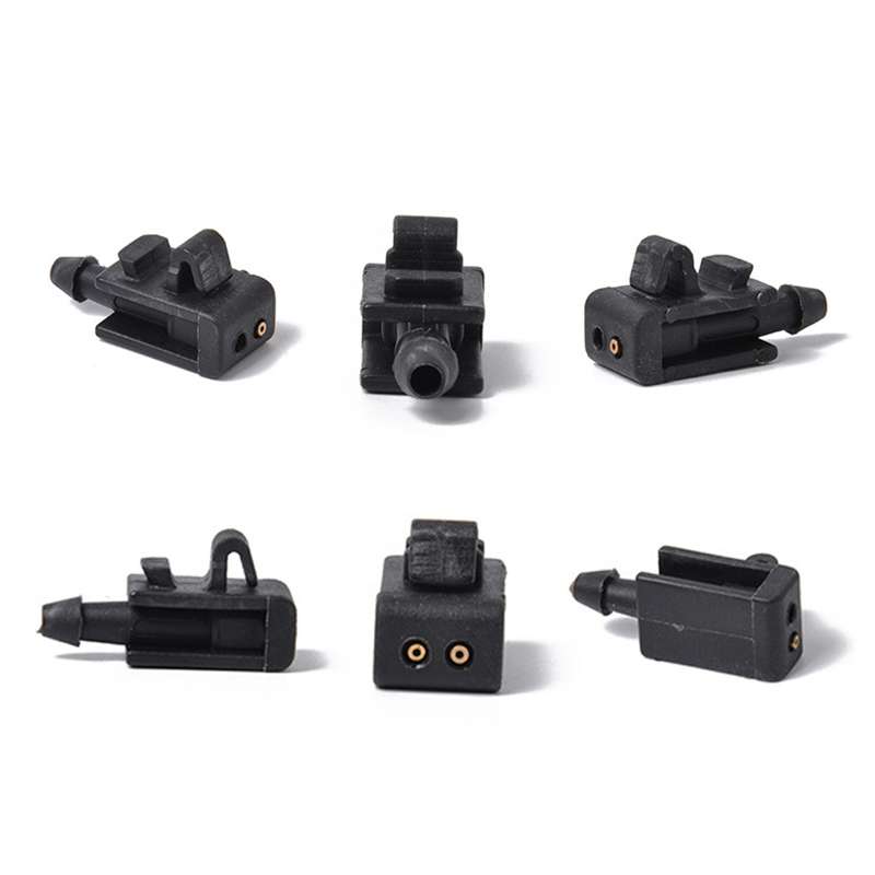 2 PCS Windshield Washer Wiper Jet Water Spray Nozzle Buckle 8200082347 for 2005-2007 Renault Megana