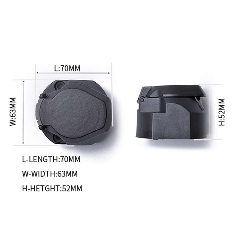 12V 7Pin Car Plug Socket Wiring Connector Adapter Car Plug Socket for Trailer / Truck / Bus, EU Plu