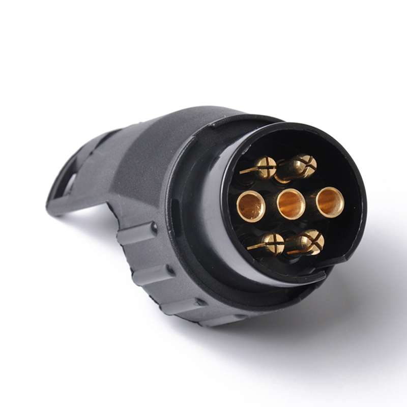 12V 7Pin to13Pin Car Plug Socket Wiring Connector Adapter Car Plug Socket for Trailer / Truck / Bus