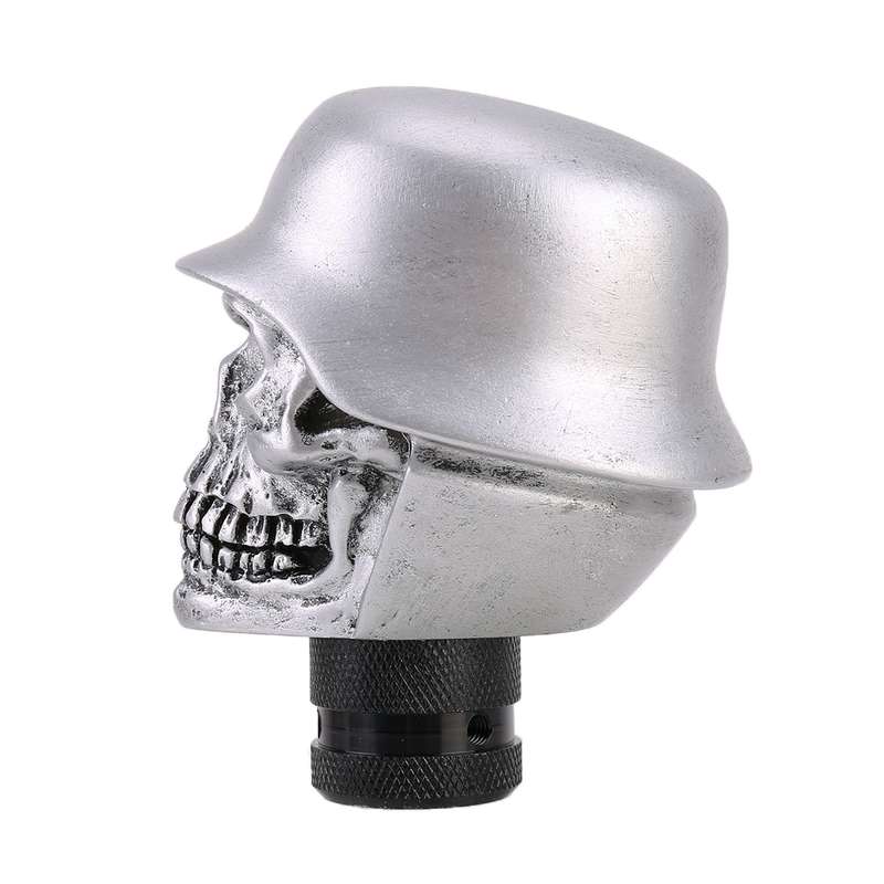 LX Tandy Creative Universal Car Skull Shaped Shifter Cover Manual Automatic Gear Shift Knob