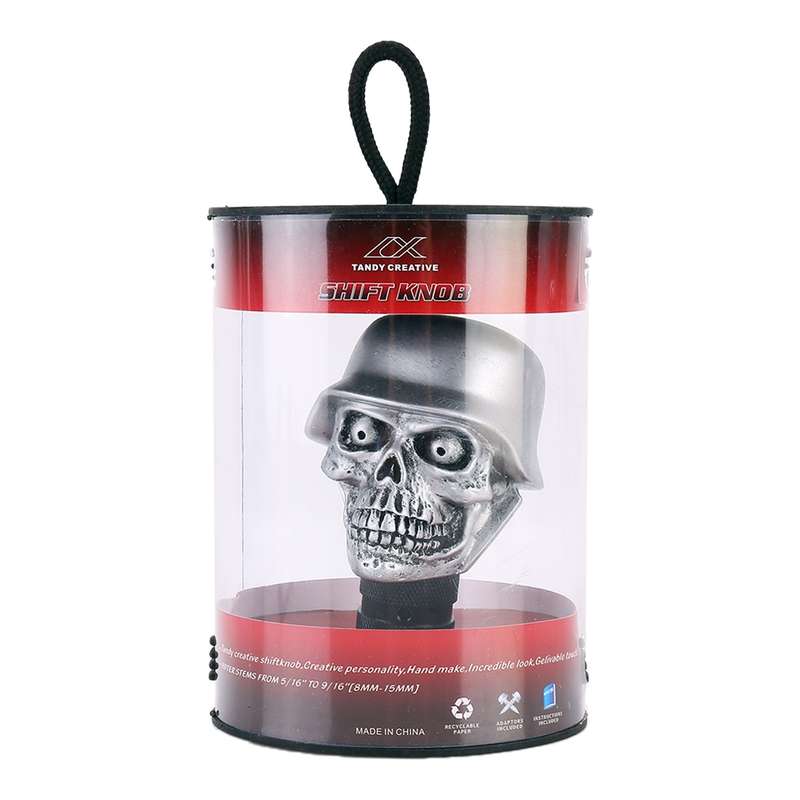LX Tandy Creative Universal Car Skull Shaped Shifter Cover Manual Automatic Gear Shift Knob