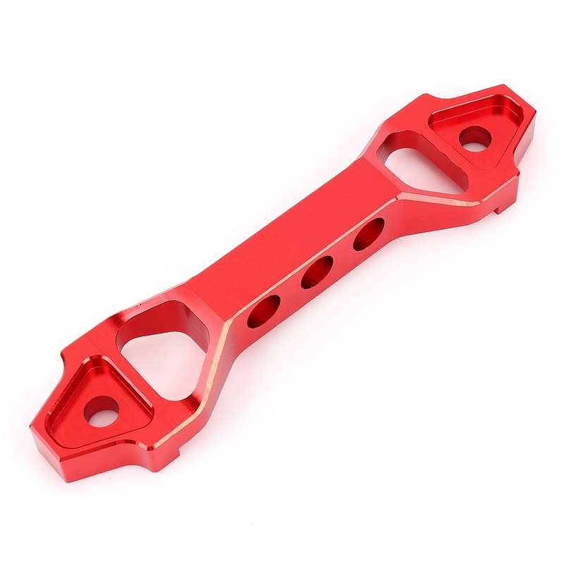 Universal Car Short Arch Stainless Steel Battery Tie Down Clamp Bracket, Size: 18.2 x 4.5 x 2cm (Blu