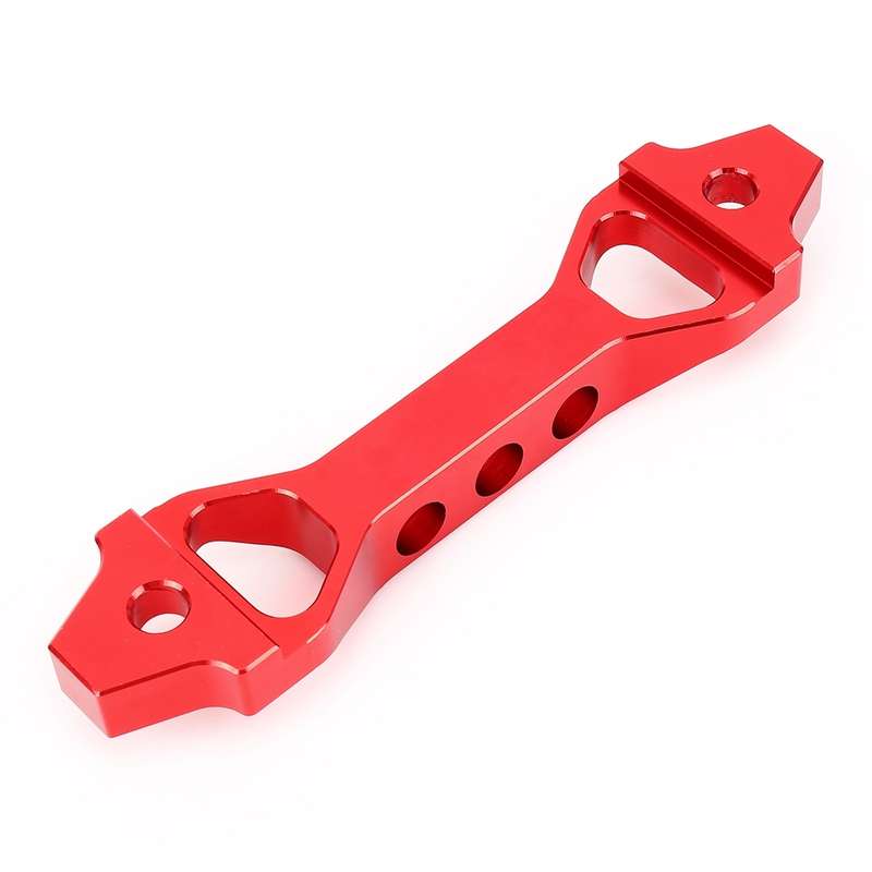 Universal Car Short Arch Stainless Steel Battery Tie Down Clamp Bracket, Size: 18.2 x 4.5 x 2cm (Blu