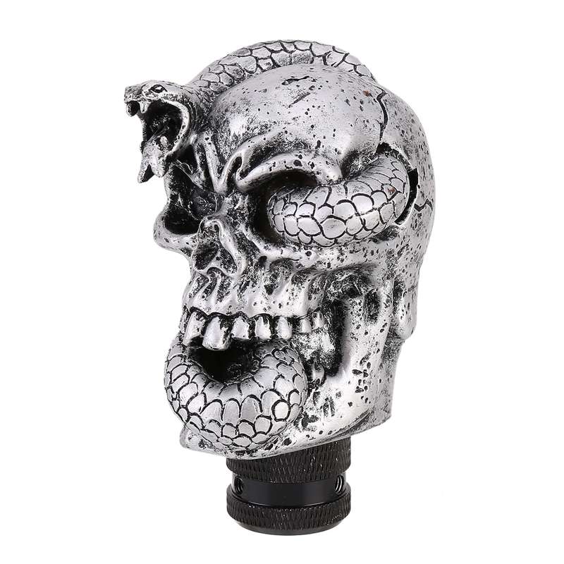 LX Tandy Creative Universal Car Snake Ghost Shaped Shifter Cover Manual Automatic Gear Shift Knob