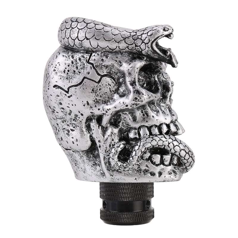 LX Tandy Creative Universal Car Snake Ghost Shaped Shifter Cover Manual Automatic Gear Shift Knob