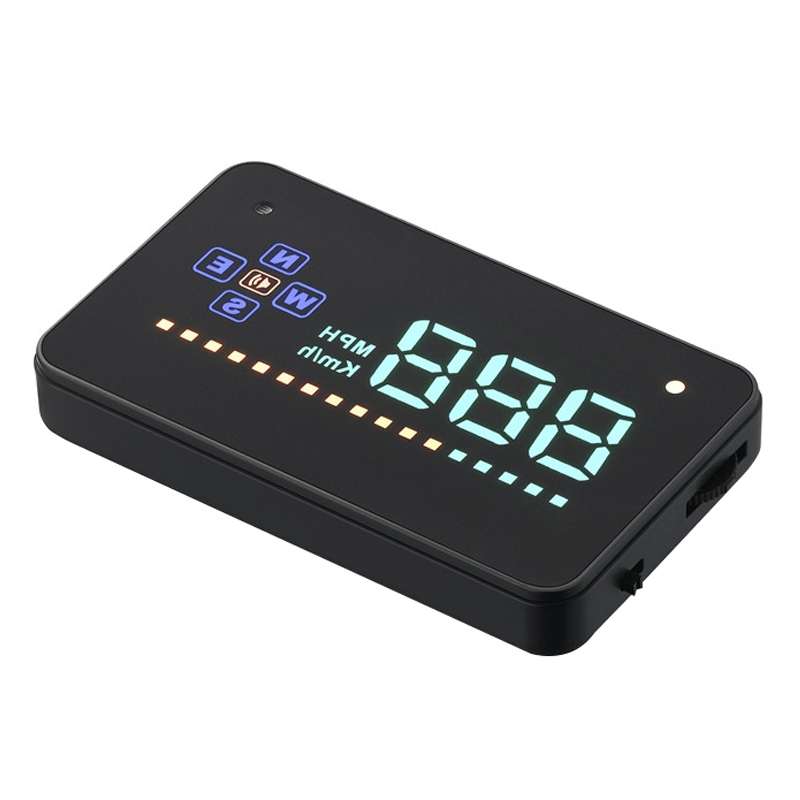 A2 HUD 3.5 inch HD GPS Car Head Up Display, Speed & Over Speed Alarm, Compass, Freely Switch Between