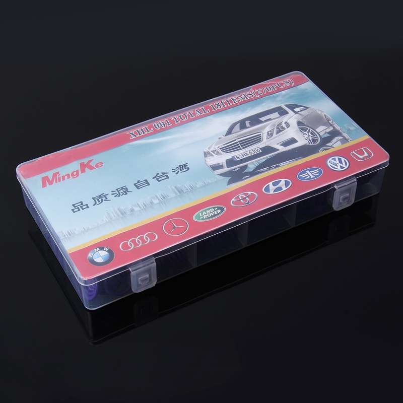 270 PCS Car Auto Vehicle 18 Sizes Assortment Kit Air Conditioning HNBR Seal O-Ring Set